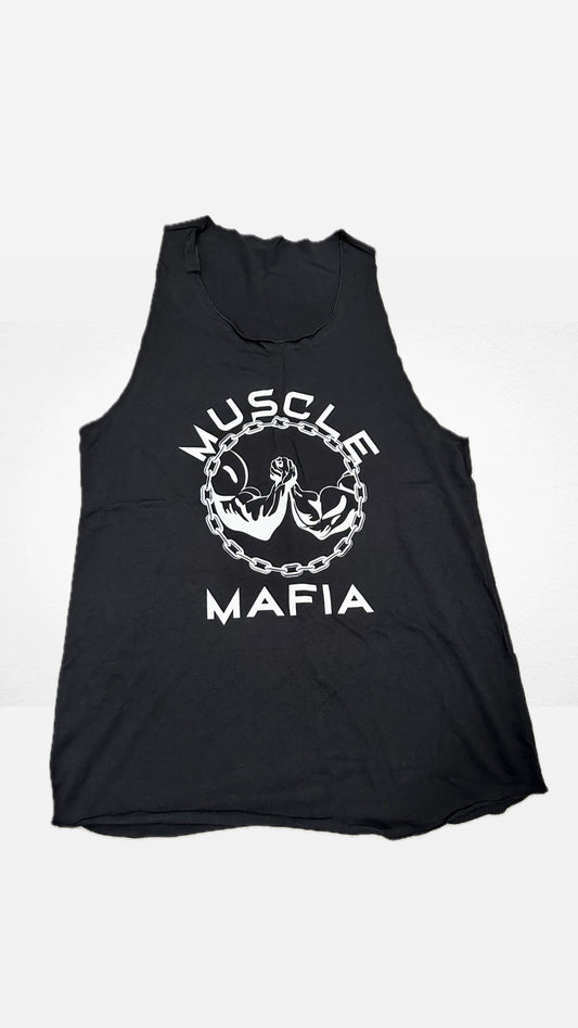 Muscle Mafia black tank top