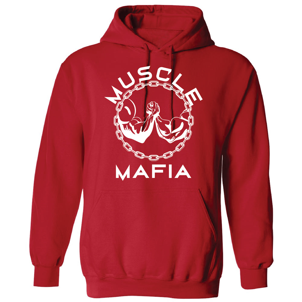 Red Hoodie with White MM Logo