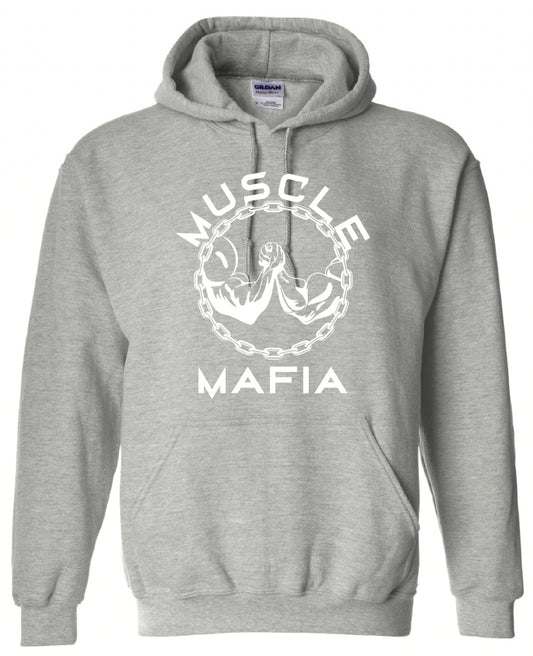 Light Grey Hoodie with MM Logo